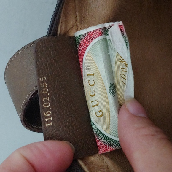 Authentic Vintage Gucci GG Monogram Supreme Sherry Web Ophidia Crossbody Bag - Picture 9 of 10